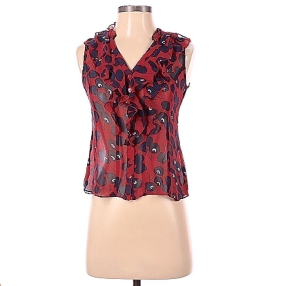Nanette Lepore Silk Blouse | SIZE 0 - Picture 1 of 4